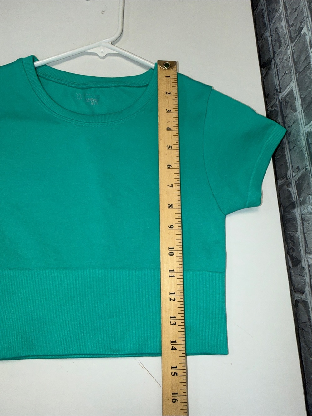 Offline by Aerie Short-Sleeve Cropped Crewneck Top - Picture 5 of 6